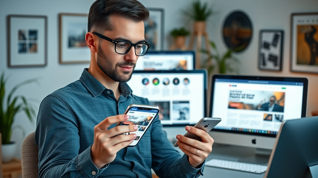 web design showing online presence for Muskegon businesses