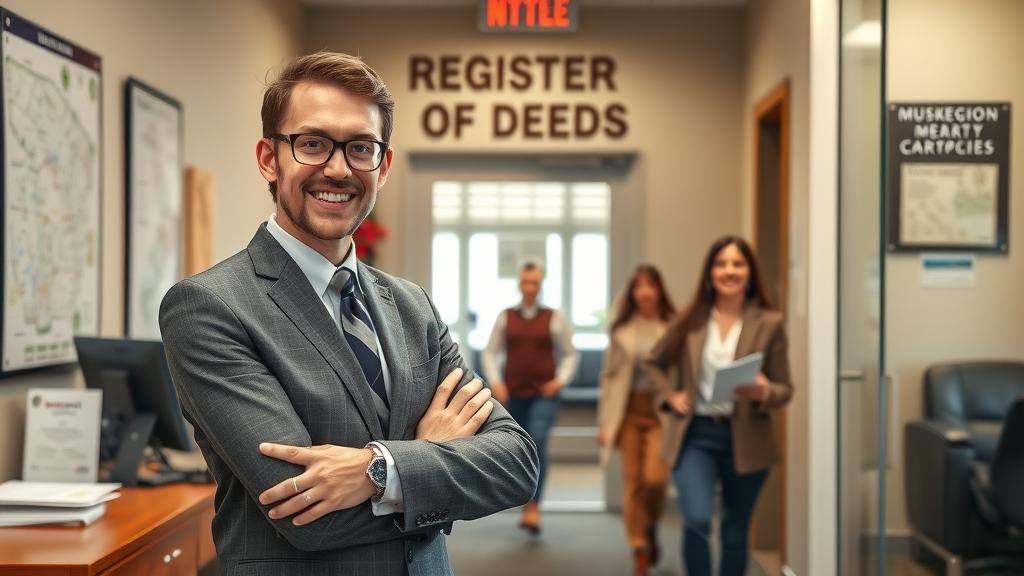 register of deeds office Muskegon local search success