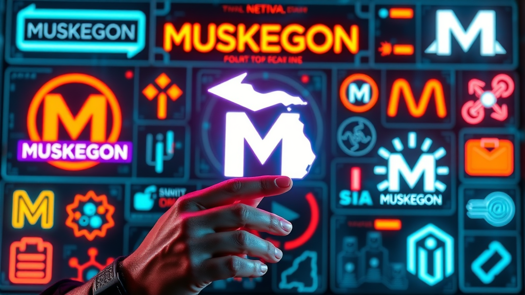 digital branding Muskegon MI branding elements checklist futuristic branding identity