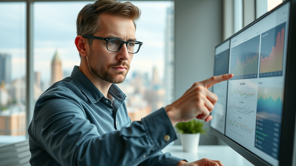 Analyzing email marketing Muskegon campaign results with analytics dashboard