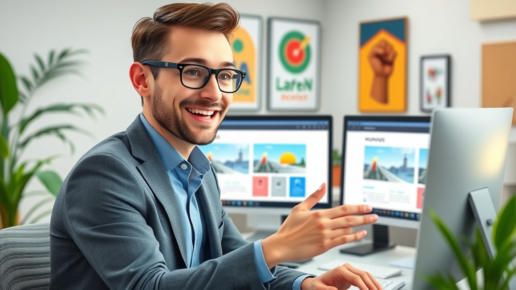 web design modern stylish Muskegon business computer sleek user interface analysis