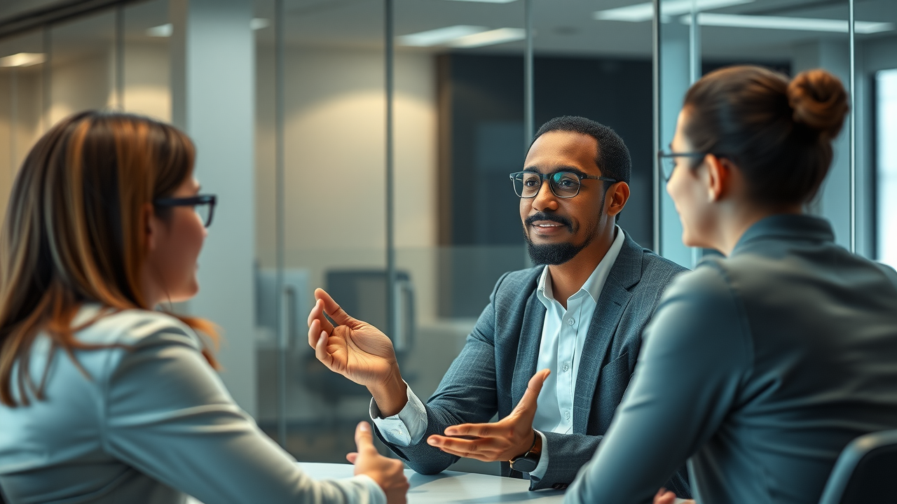 Muskegon SEO leader mediating conflict for productivity