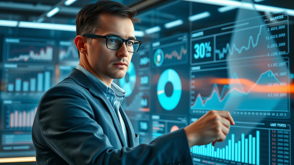 local SEO optimization data analyst SEO reporting dashboard high-tech control room