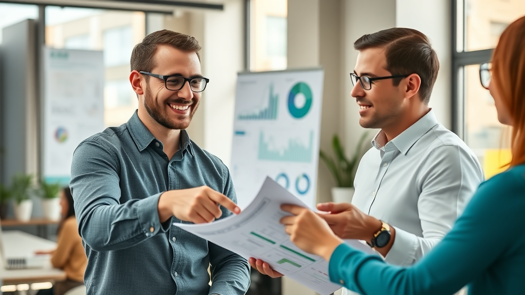 Experienced consultant guiding small business clients in tailored brand video production strategies