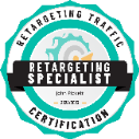 certified retargeting badge