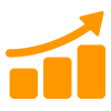 rising graph